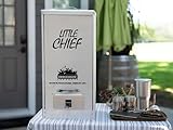 Smokehouse Little Chief Front Load Smoker, Low to Mid Temperature Smoker for Fish, Jerky, Cheese, Sausage & Other meats, Smoke Up to 25 Pounds of Meat & Fish