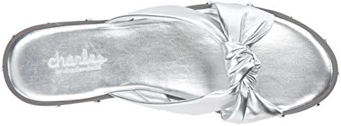 Charles by Charles David Women's Snap Pump, Silver, 7 M US | Image 4