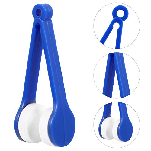 10 peças de mini óculos de sol ARTIBETTER para óculos de microfibra, escova de limpeza, óculos, clip