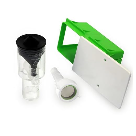 Sifón seco desagüe para equipos de climatización empotrable marca Bonomini (Plástico, Verde)