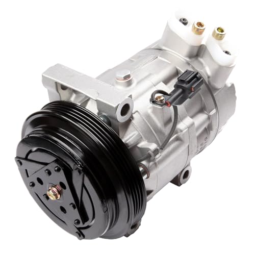 Image of SCITOO AC Compressor fit for Nissan 350Z 3.5L 2003-2007 | Fast Cooling, Ultra Low Noise (≤72 dB)Air Conditioner Compressor with Clutch, Easy Installation, 255643