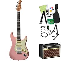 Bacchus BST-2-RSM/Mエレキギター　アンプセット Amazon | Bacchus BST-2-RSM/M PTL-SOB エレキギター初心者14点