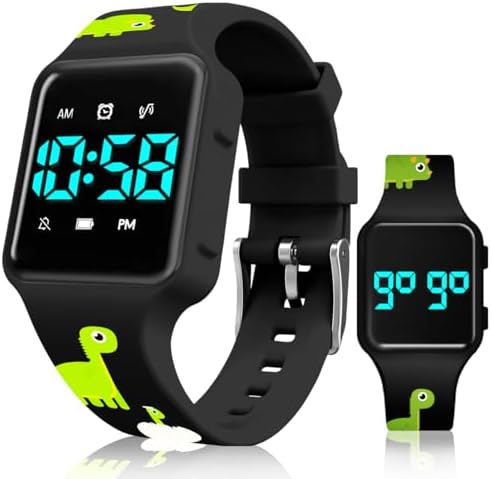VTAIGE Potty Training Watch for Toddlers & Kids with Countdown, Flashing Lights, Fun Music or Vibration Alerts - Waterproof Interactive Toilet Training Reminder for Boys & Girls Ages 2-9