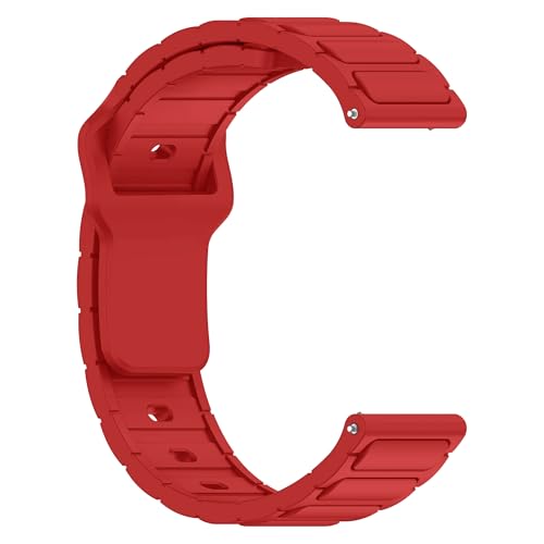 Image of ACM Watch Strap 22mm for Universal 22mm Size Replacement Strap Smartwatch | Silicone Belt Sports Button Closure Band