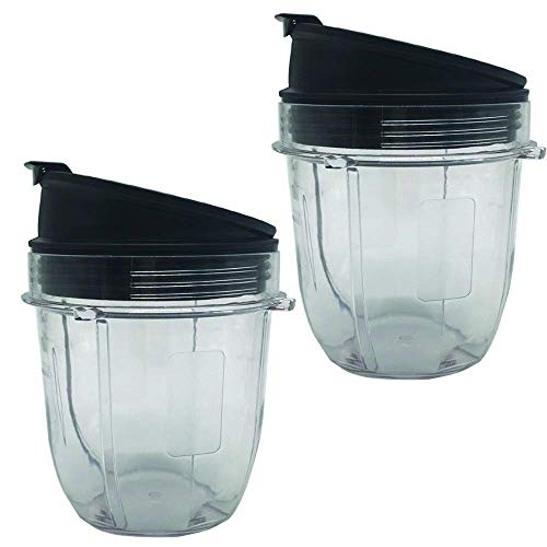 Replacement 12oz/18oz/24oz/32oz cup with Spout Lid for 900w 1000w Nutri