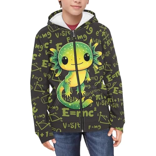 Ystardream Boys Zip Up Hoodie Casual Hooded Sweatshirts with Pockets 6-163