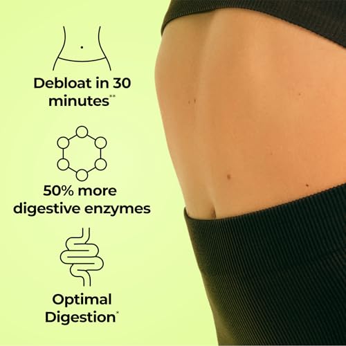 image for HUM Flatter Me Extra Strength Digestive Enzymes for Women, Men, Digest