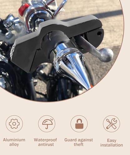 Dispositivo antirrobo motocicleta con bloqueo de maneta para Ducati 6