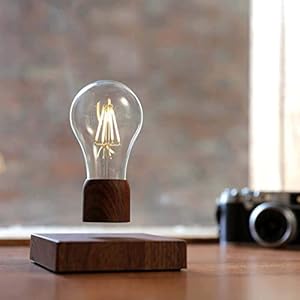 Magnetische drijvende gloeilamp lamp, Leviterende LED-lamp Bureaulamp Roterende Levitatie Draadloze lamp Decoratieve…
