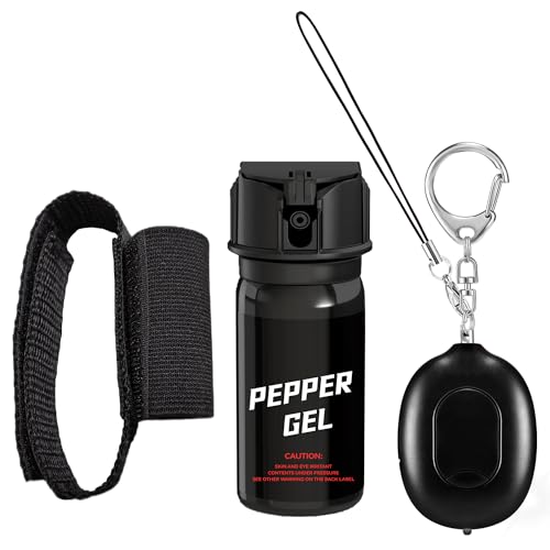 3-in-1 Safety Alarm with Pepper Spray & Flashlight