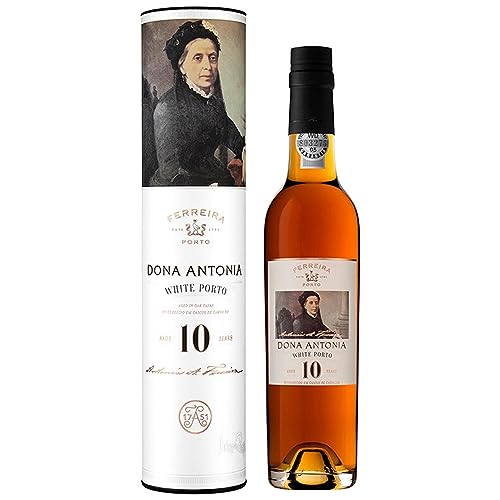 Ferreira Dona Antonia 10 Year Old White Port Half Bottle in Gift Tube