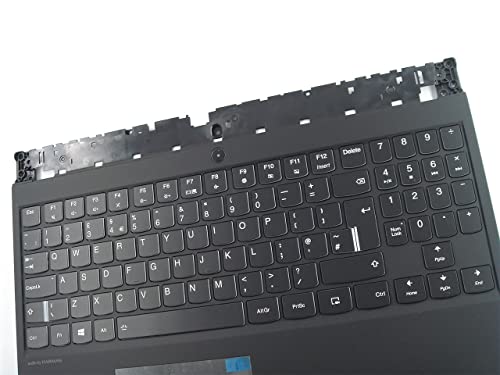 Image of Parts for Lenovo Legion Y540-15IRH PG0 Palmrest Keyboard Bezel with UK-English Backlit Keyboard 5CB0U42726
