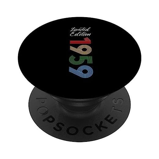 Edición limitada 1959 Cumpleaños 1959 Vintage 1959 PopSockets PopGrip Intercambiable