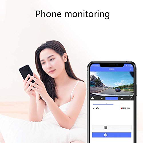 Dash Cam, Center Console Driving Recorder, 10 Inch Streaming Media 170° Dual Dash Cam, Hd Night Vision, ADAS - Image 4