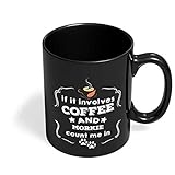 Dog Lover Gifts Mug - Coffee & Morkie I am in Breed Funny for Dog Rescuer Black Coffee Mug by HOM