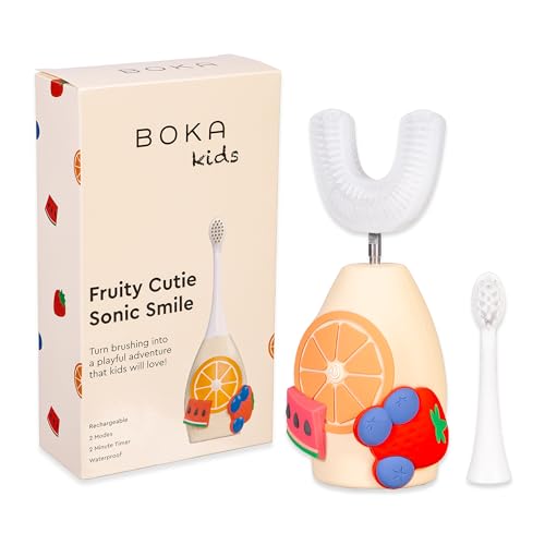 Boka Kids Sonic Electric Toothbrush - Rechargeable Sonic...