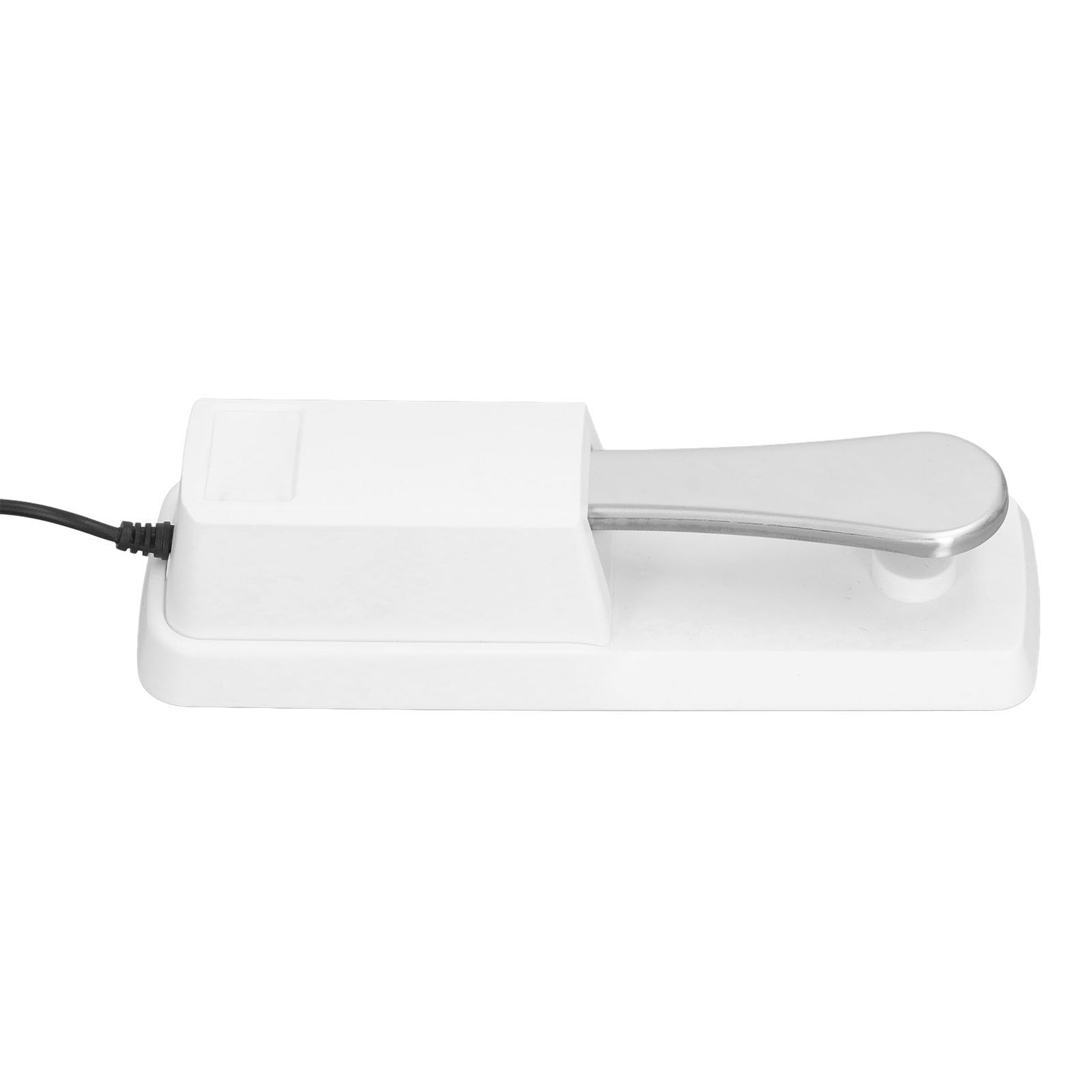 Yctze Pedal de Sostenido Universal para Teclado, Pedal con Conector de 6,35 Mm, de Goma Antideslizante para Teclado de Piano e Instrumentos Electrónicos, Ideal para Interpretación Musical (WHITE)