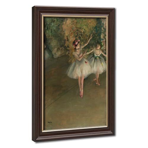 Toile Edgar Degas danseuses cadre suspendre déco murale bureau anti mur vide