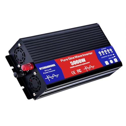 Convertisseur de puissance 12V 220V avec écran LED de 5000W CC CA - 2