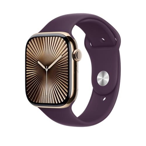 Image of Apple Watch Band - Sport Band (46mm) - Plum - M /L