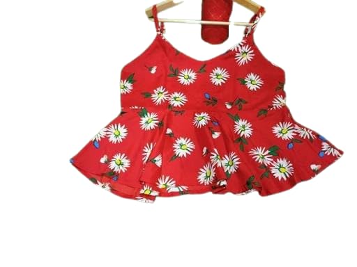 Image of emeros Women's Girls Floral Printed Stylish Dress| Comfortable, Breathable, Lightweight|SL 43
