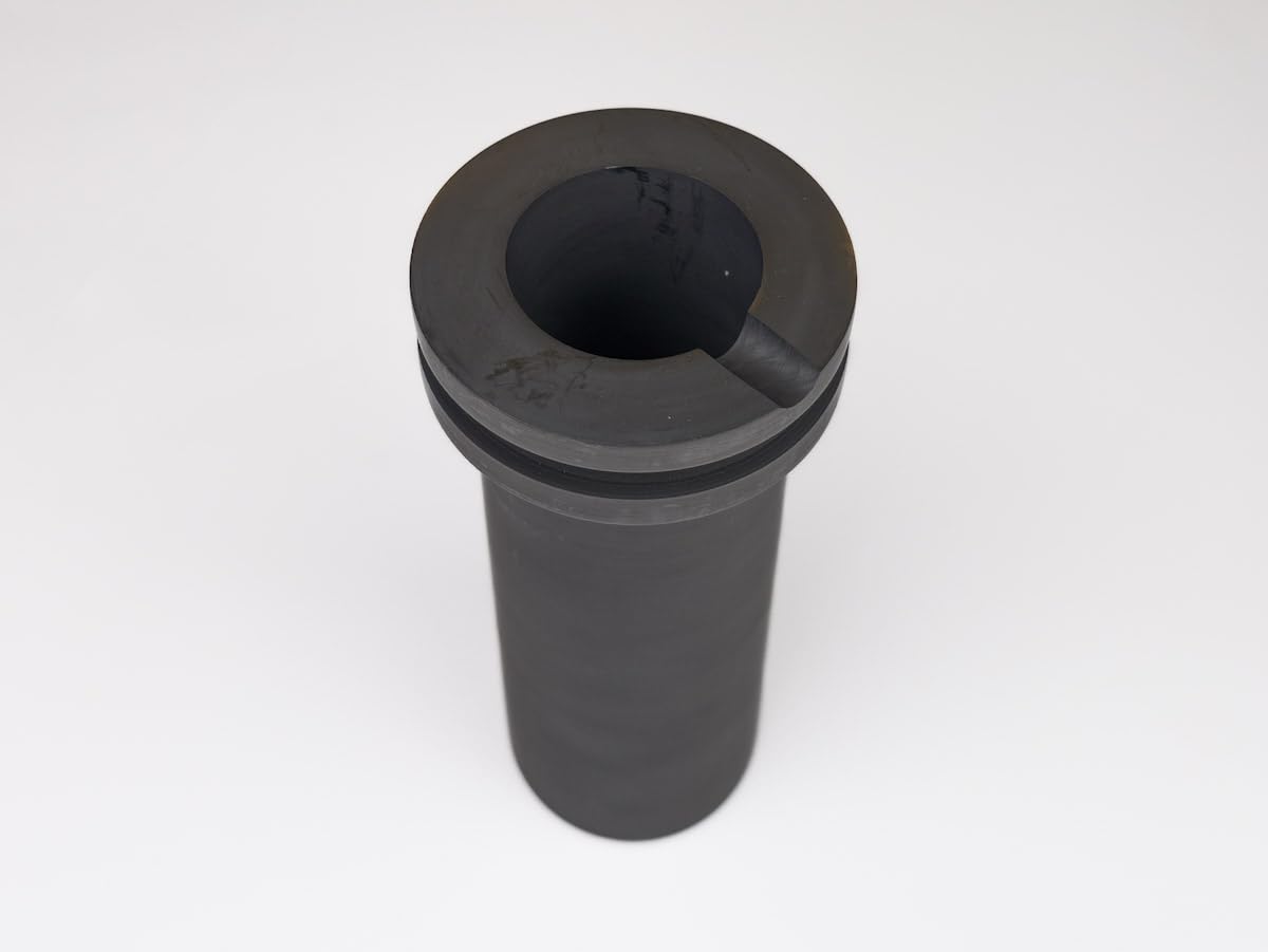 Tiegelzange für Grafittiegel, E-Ofen-Tiegel, robust und universal einsetzbar, Länge 35,5 cm, für Schmelztiegel (Tiegelzange inkl. 100 cm³ Tiegel)