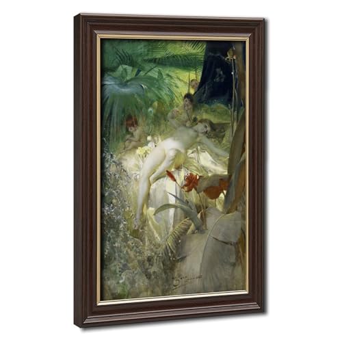 Impression sur toile Love Nymph Anders Zorn cadre suspendu 20x30 cm