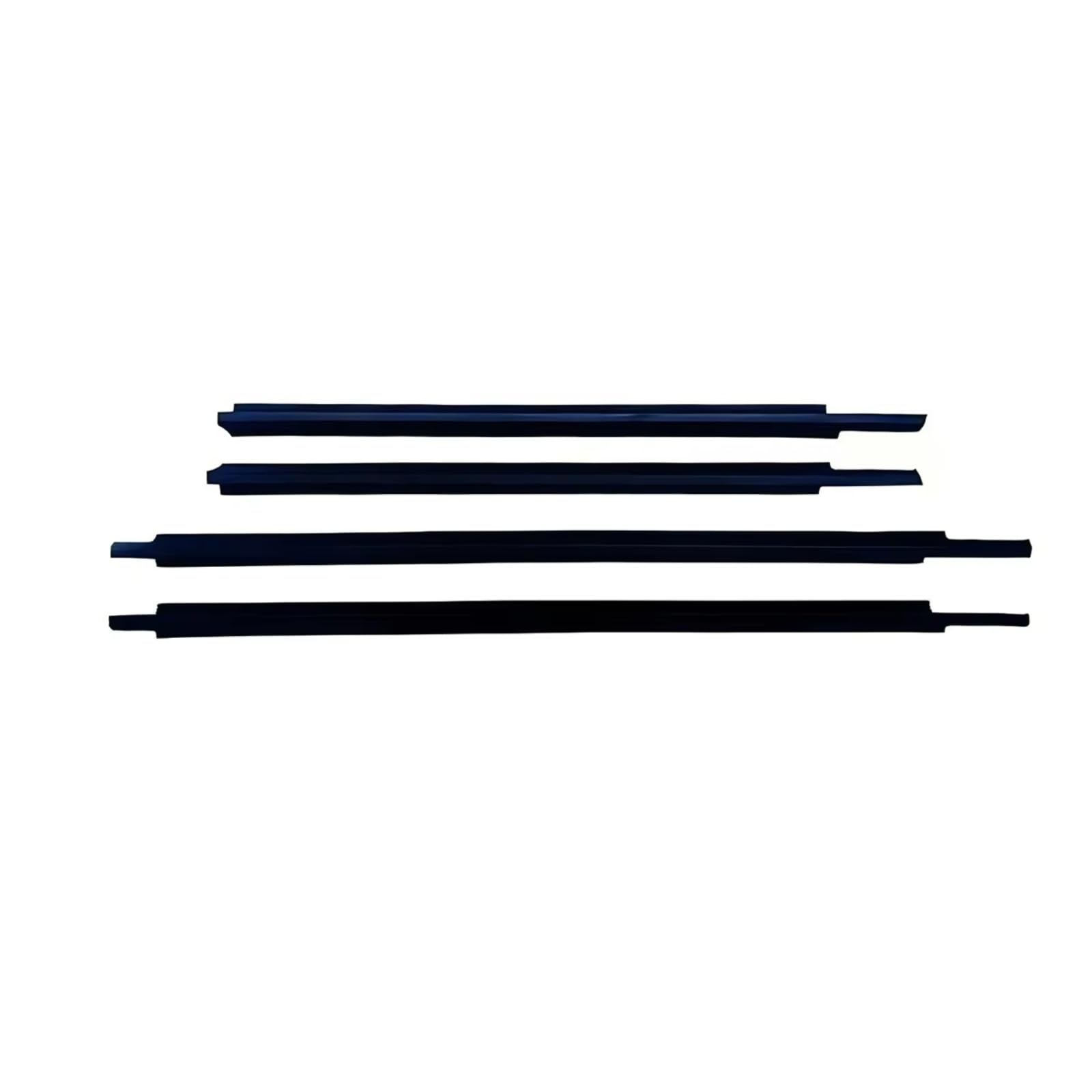 Pbqenxb One Color For Mondeo 2001-2007 4 X Car Outer Windows Rubber Weatherstrip Sealing Strip Belt Moulding Trim Outer Window Weatherstrip