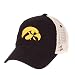 NCAA Iowa Hawkeyes Adult Men University Relaxed Cap, Adjustable, Team Color/Stone