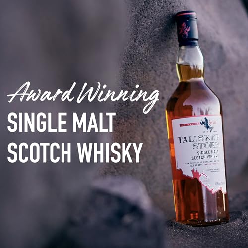 Talisker Storm Single Malt Scotch Whisky | 45.8% vol | 70cl | Powerful & Smoky Single Malt Whisky | Brooding Spice | Peppery Sweet & Salty Flavours | Scottish Whisky Made by the Sea