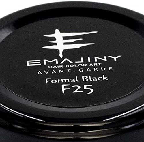 Amazon Emajiny Formal Black F25 エマジニー フォーマルブラックカラーワックス 黒 36g 日本製 無香料 シャンプーでサッと洗い流せる１日黒髪 Emajiny ヘアカラー 通販