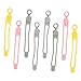 KICHOUSE USB Cable Winder 8pcs Cable Organizer Reusable Cable Zip Ties Cord Holder Releasable Fastener Cable Tie Silicone Cable Tie Cable Cord Management Ties Charging Cable Silicone Line