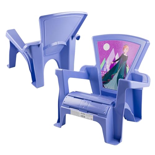 Frozen 2 Garden Chair Kids, Girls Outdoor Adirondack Chair Seat Purple