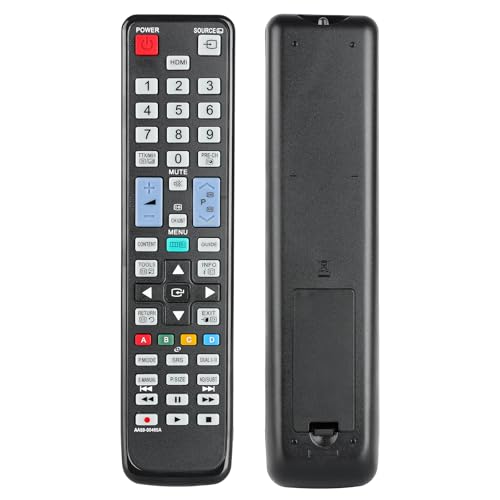 【Sostituzione perfetta】Cerchi un nuovo telecomando per il tuo telecomando originale o un telecomando rotto? Hai problemi del genere? Lascia che il nostro telecomando AA59-00465A ti aiuti! Il nostro telecomando funziona così come l'originale, è realizzato in materiale ABS di alta qualità, i pulsanti del controller sono morbidi.