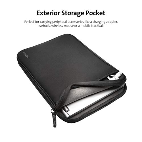 Kensington Capa universal para Chromebook/laptop com alça de 29 cm, Preto, 11