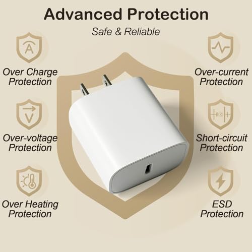 6.6FT USB-C Magnetic Charger for Apple Watch with 20W Power Adapter - image 4