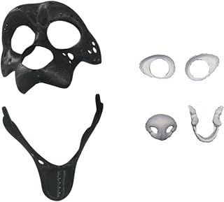 Husky | Canine Fursuit Headbase | 3D Printed in PLA | Furry Mask | Includes Jaw, Eyes, Nose, Teeth