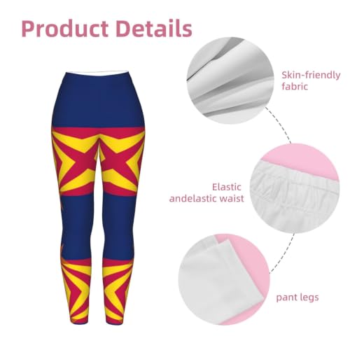 Leggings de compresión suaves moldeadores con estampado de Arizona 6