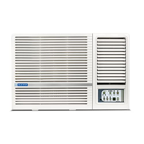 Blue Star 1.5 Ton 3 Star Window AC (Copper, 2022 Model, WFA318LL, White)