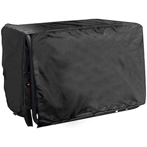 Wimark Universal-Generator-Abdeckung, wasserdicht, UV-beständig, Generator-Abdeckung, für den Außenbereich, Schwarz Cover