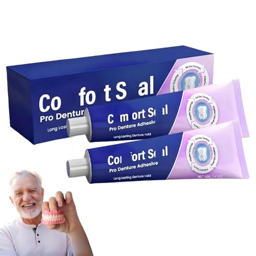 Adhesivo termoplástico Comfort Seal para dentaduras postizas de alta adherencia pack de 2