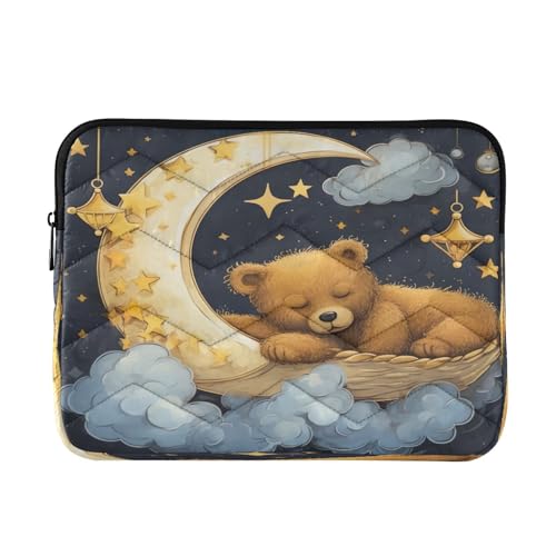 Funda para portátil 13-14 pulgadas impermeable con diseño oso