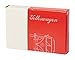 BRISA VW Collection - Volkswagen Metal Business Card Holder Case Etui with T1 Bus Design (Unisex Adult, Red & Black)