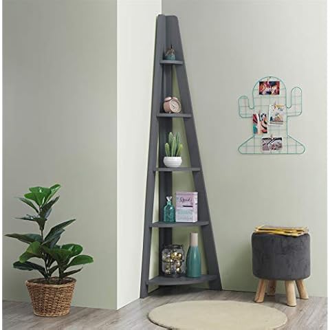 Timber Art Design Riva 5 Tier Bookcase Cover