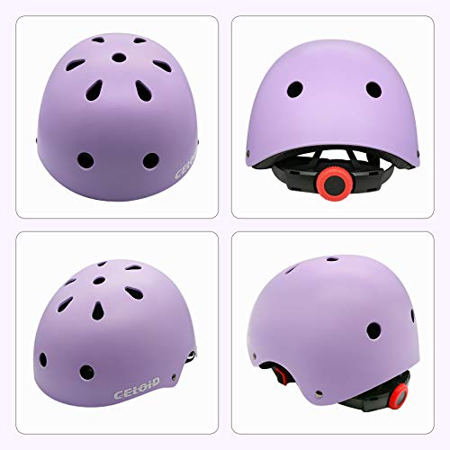 Image of Kids Bike Helmet,Toddler Skateboard Helmets for Ages 2-3-5-8-14 Years Boys Girls，Adjustable Multi-Sport Bicycle Skateboarding Football Roller Skating Scooter Rollerblade Balance Bike Helmet
