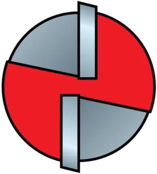 Freud 12-156: 3/4" (dia.) Double Flute Straight Bit with 1/2" shank, 1-1/2" carbide height