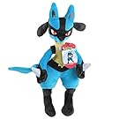 Pok mon - Peluche de Lucario grande de 12 pulgadas, juguete de animales de peluche con licencia oficial - A partir de 2 a os