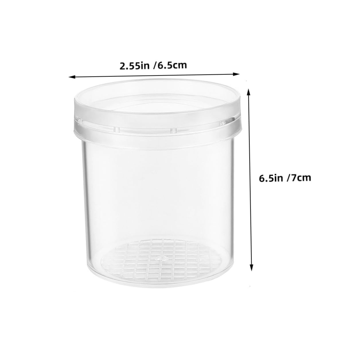 Caja de Aumento para Insectos de Plástico 15 Piezas Rejillas