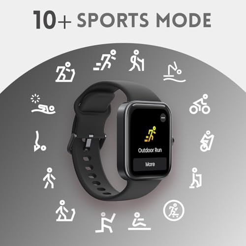 Image of Fastrack Reflex Vox Alexa Built-In 1.69 Ultravu Display 100+ Watchfaces 14+ Multisports 24X7 Hrm Sp02 Stress Monitor Sleep Tracker Womens Health