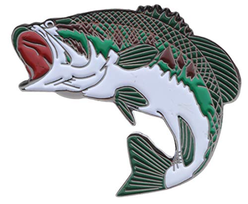 Sujak Military Items Large Mouth Bass Fish Hat or Lapel Pin PPM F4D5I